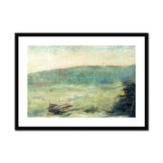 Landscape at Saint-Ouen Framed & Mounted Print