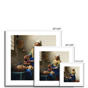 The Milkmaid Framed & Mounted Print