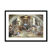 The Expulsion of Heliodorus from the Temple Framed & Mounted Print