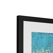 Orchard Bordered by Cypresses Framed & Mounted Print