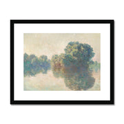 The Seine at Giverny Framed & Mounted Print