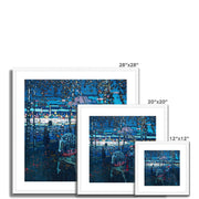 Riding couple Framed & Mounted Print