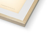 Hybrid between common house-martin and barn swallow Framed & Mounted Print