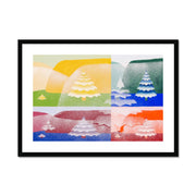 Trees (from series, the Mathematical Basis of the Arts) Framed & Mounted Print