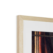 Girl Reading a Letter by an Open Window Framed & Mounted Print