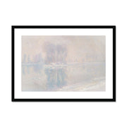 Ice Floes Framed & Mounted Print