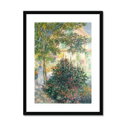 Camille Monet in the Garden at Argenteuil Framed & Mounted Print