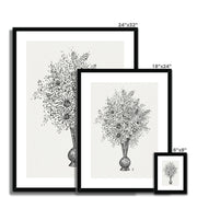 Flower vase (ca. 1891–1941) Framed & Mounted Print