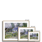 Houses at Auvers Framed & Mounted Print
