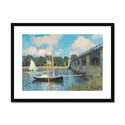The Bridge at Argenteuil Framed & Mounted Print
