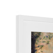 Grassy Riverbank Framed & Mounted Print