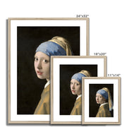 Girl with a Pearl Earring Framed & Mounted Print