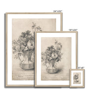 Flowers in a Pitcher Framed & Mounted Print
