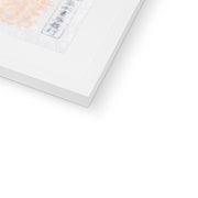 Black Cat Hissing Framed & Mounted Print