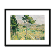 Mont Sainte-Victoire and the Viaduct of the Arc River Valley Framed & Mounted Print