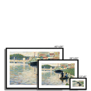 View of the Seine Framed & Mounted Print
