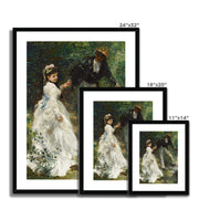 La Promenade Framed & Mounted Print