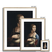 Lady with an Ermine Framed & Mounted Print