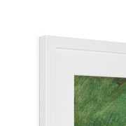 Two Girls on a Lawn Framed & Mounted Print