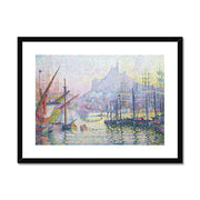 Notre Dame de la Garde (La Bonne–Mère), Marseilles Framed & Mounted Print