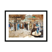 Fun Fair, Boulevard de Clichy Framed & Mounted Print