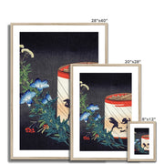 Bellflower and Lantern Framed & Mounted Print