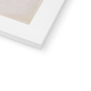 Woman Combing Her Hair Framed & Mounted Print