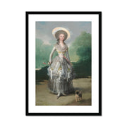 The Marquesa de Pontejos Framed & Mounted Print