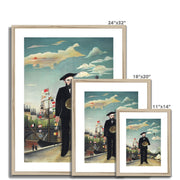 Myself: Portrait – Landscape Framed & Mounted Print