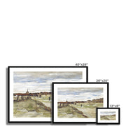 Bleaching Ground at Scheveningen Framed & Mounted Print