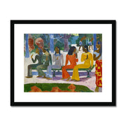 We Shall Not Go to Market Today Framed & Mounted Print