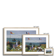 Garden at Sainte-Adresse Framed & Mounted Print