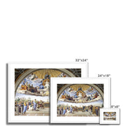 Disputation of the Holy Sacrament Framed & Mounted Print