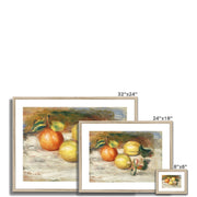 Lemons and Orange (Citrons et orange) Framed & Mounted Print