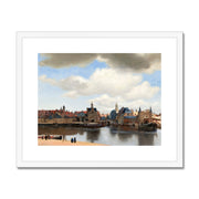 View of Delft Framed & Mounted Print