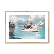 Fishing Boats, Key West Framed & Mounted Print