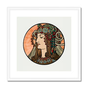 Stained Glass Window for the Facade of the Fouquet Boutique 6 Framed & Mounted Print