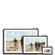 En route pour la pêche Framed & Mounted Print