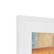 Cypresses and Houses at Cagnes (Cyprès et maisons à Cagnes) Framed & Mounted Print