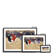 The Quadrille at the Moulin-Rouge Framed & Mounted Print