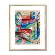 Landscape with Animals Framed & Mounted Print