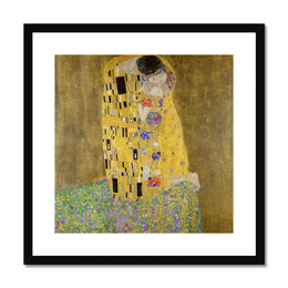 The Kiss Framed & Mounted Print