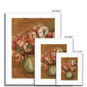 Anemones Framed & Mounted Print