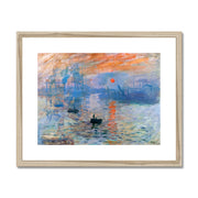Impression, Sunrise Framed & Mounted Print