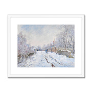 Snow at Argenteuil Framed & Mounted Print