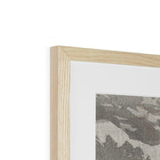 Actors in the Noh theater play Eboshiori 1 Framed & Mounted Print