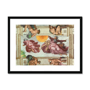 The Creation of the Sun and the Moon Framed & Mounted Print
