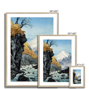 Foot of Mount Ashitaka Framed & Mounted Print