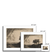 The Three Trees Framed & Mounted Print