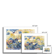 The Artist's Garden at Saint-Clair Framed & Mounted Print
